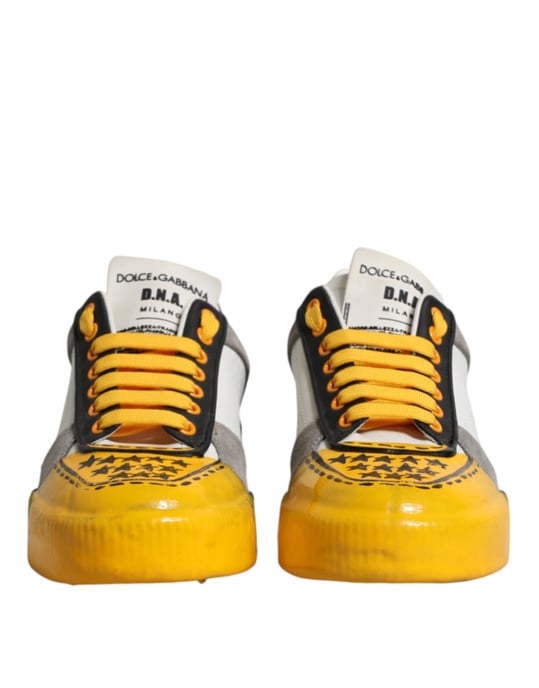 Dolce & Gabbana Mehrfarbige MIAMI Low Top Sneakers Schuhe - Image 2