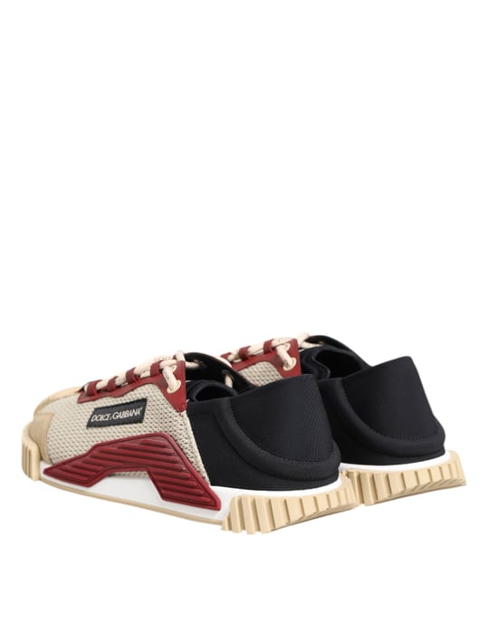 Dolce & Gabbana Multicolor Low Top NS1 Herren Sneaker Schuhe - Image 5