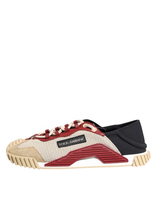Dolce & Gabbana Multicolor Low Top NS1 Herren Sneaker Schuhe - Image 6