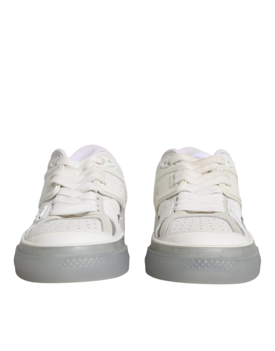 Dolce & Gabbana Weiße DG Logo CUSTOM 2.Zero Sneakers Schuhe - Image 2