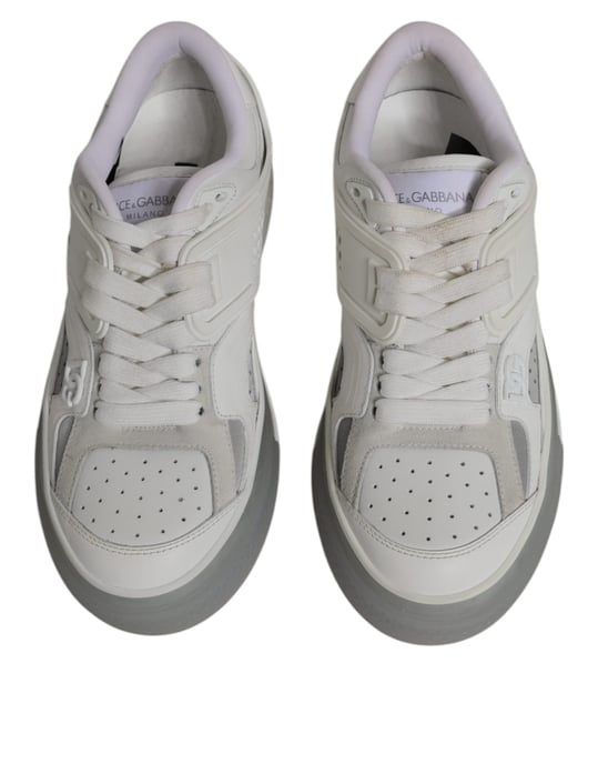 Dolce & Gabbana Weiße DG Logo CUSTOM 2.Zero Sneakers Schuhe - Image 3