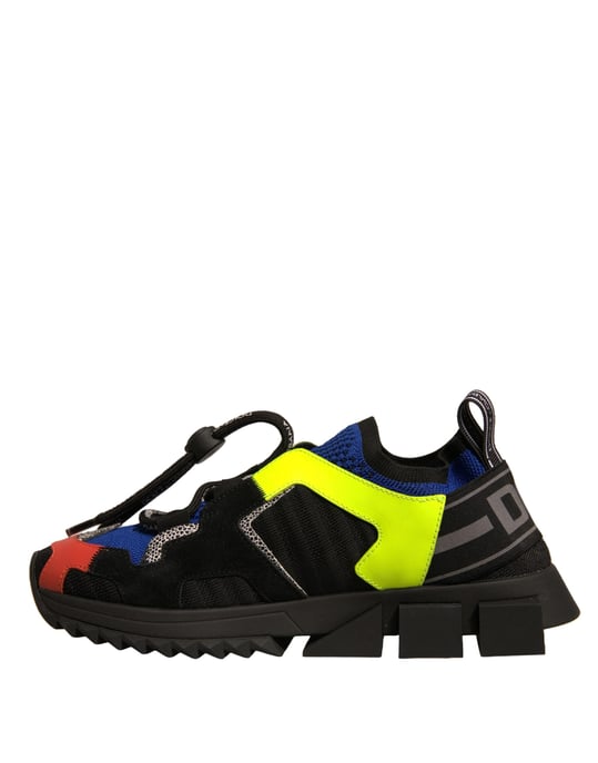Dolce & Gabbana Mehrfarbige Low Top Sorrento Sneakers Schuhe - Image 5