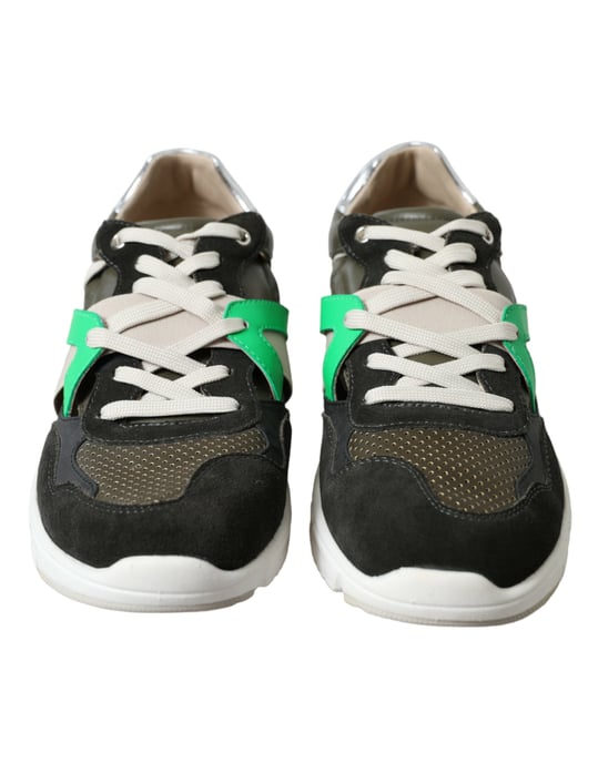 Dolce & Gabbana Multicolor Leder-/Suede Low‑Top Sneaker - Mehrfarbig - Image 2