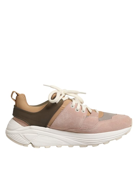 Dondup Mehrfarbige Wildleder Niedrigschnitt Damen Sneakers Schuhe - Image 1