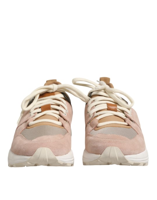 Dondup Mehrfarbige Wildleder Niedrigschnitt Damen Sneakers Schuhe - Image 2