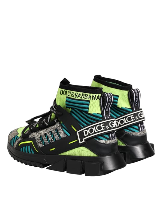 Dolce & Gabbana Mehrfarbige Sorrento Socken Herren Sneakerschuhe - Image 5