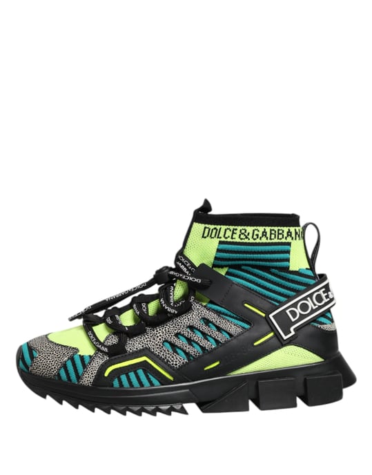 Dolce & Gabbana Mehrfarbige Sorrento Socken Herren Sneakerschuhe - Image 6