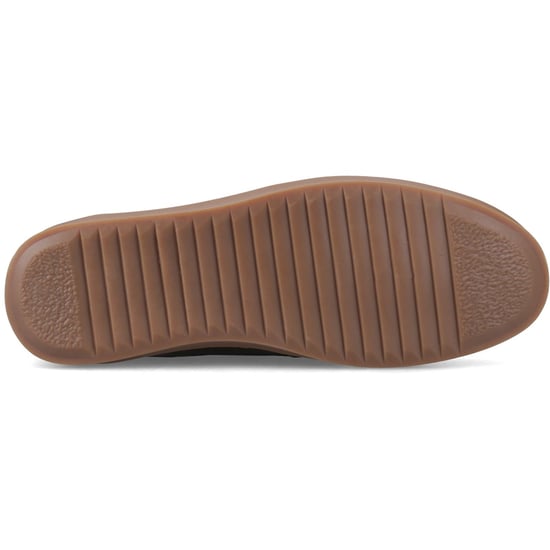 Hush Puppies Madden Leder Herren Schokoladen Bootsschuhe - Image 3