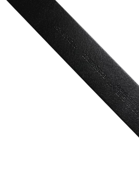 Dolce & Gabbana Klassischer Gürtel aus braunem Kalbsleder mit metallischer Schnalle - Image 5