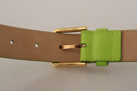 Dolce & Gabbana Grüne Leder Devotion Herz Mikro Tasche Kopfhörer Gürtel - Image 6