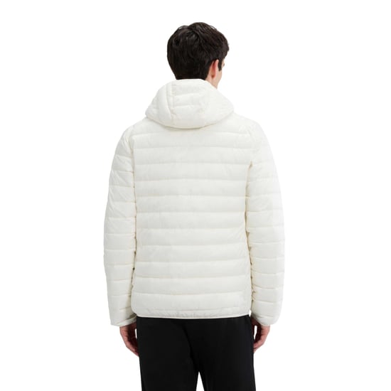 Ellesse Herren Lombardy gep padded Jacket (Off White) - Image 2