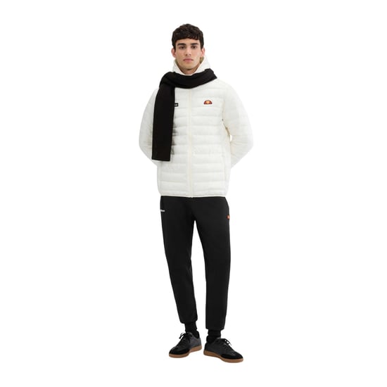 Ellesse Herren Lombardy gep padded Jacket (Off White) - Image 4