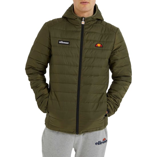 Ellesse Herren Lombardy Steppjacke (Khaki Grün) - Image 3
