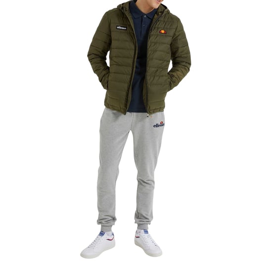 Ellesse Herren Lombardy Steppjacke (Khaki Grün) - Image 4