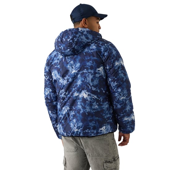 Reebok - Steppjacke für Herren, wendbar (Blau) - Image 4