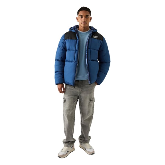 Reebok - Steppjacke für Herren, wendbar (Blau) - Image 5