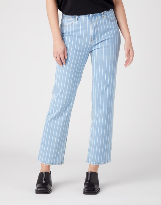 Wrangler gerade Croptone Streifen Jeans - Image 3