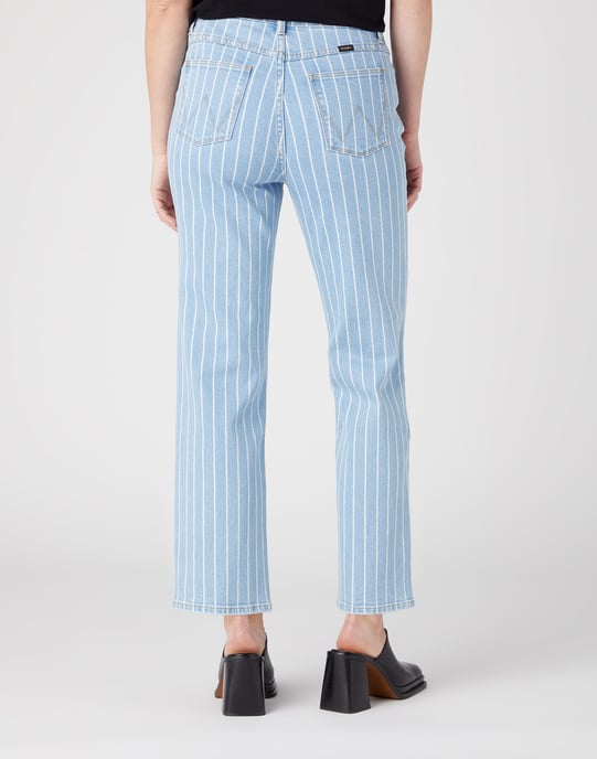 Wrangler gerade Croptone Streifen Jeans - Image 5