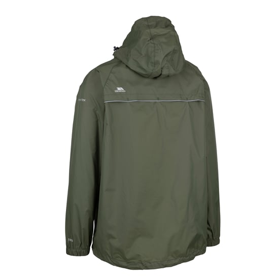 Trespass Unisex Regenjacke Qikpac X (Moosgrün) - Image 2