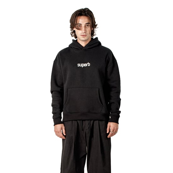 Superb Oversized Hoodie mit voluminöser Kapuze Hexaline SPRB6500 - Schwarz - Image 1