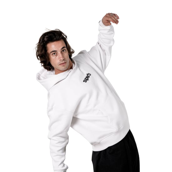 Herren Oversized Hoodie mit voluminöser Kapuze Hexaline SPRB6500 - Image 2
