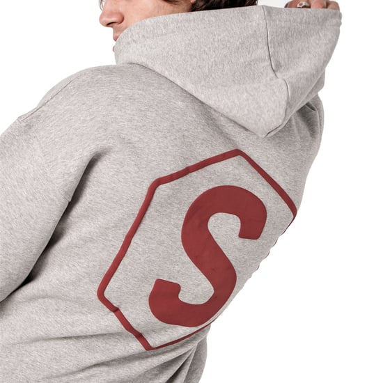 Herren Oversized Hoodie mit Pufferkapuze Hexaline SPRB6500 - Image 4