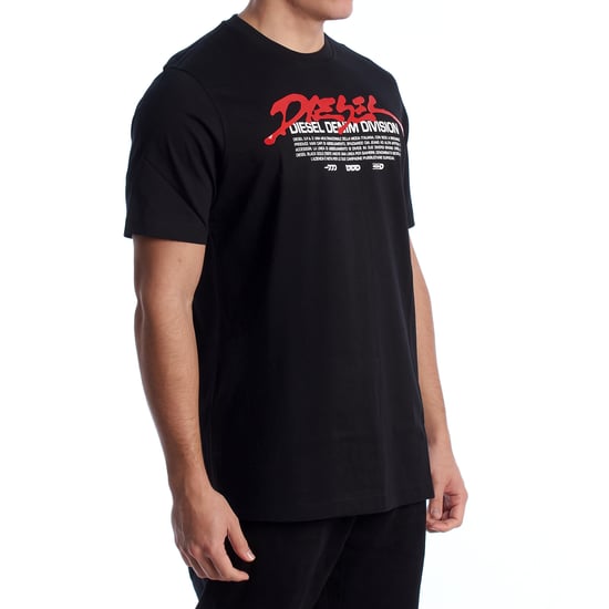 Herren T-Shirt aus Baumwolle mit kurzen Ärmeln A19700_RHQBG - Image 3
