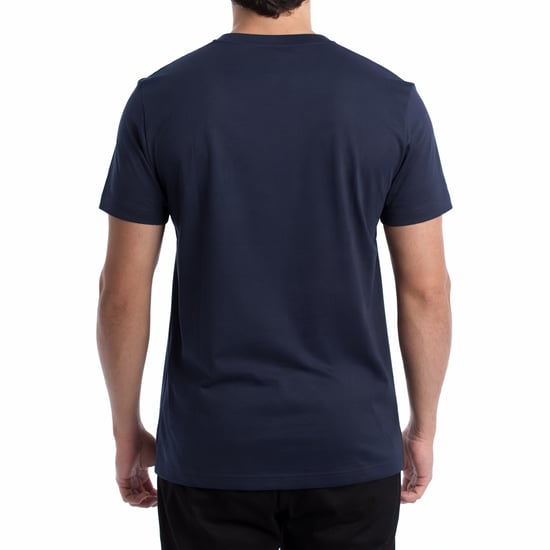 Herren Slim Fit Kurzarm T-Shirt A03848_RPATI - Image 5