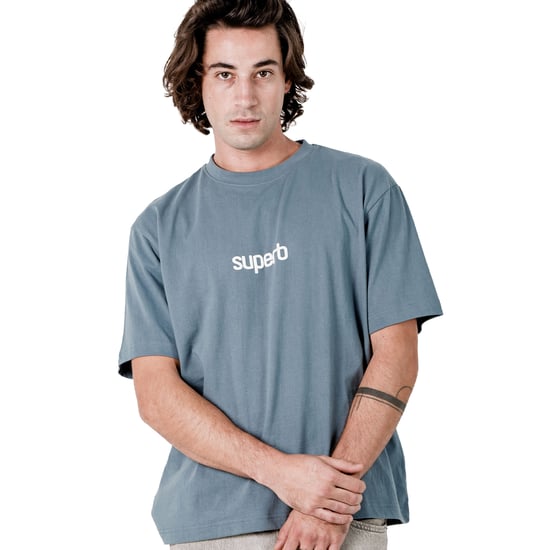 Herren Oversized Baumwoll Kurzarm T-Shirt Little Core Puffy SPRB3500 - Image 1