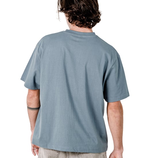 Herren Oversized Baumwoll Kurzarm T-Shirt Little Core Puffy SPRB3500 - Image 5