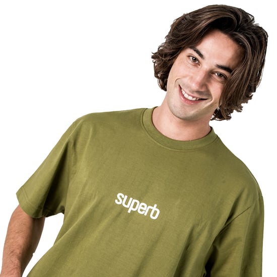 Herren Oversized Baumwoll Kurzarm T-Shirt Little Core Puffy SPRB3500 - Image 2