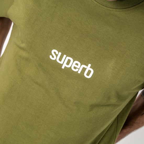 Herren Oversized Baumwoll Kurzarm T-Shirt Little Core Puffy SPRB3500 - Image 5