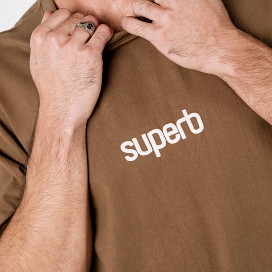 Herren Übergroßes Baumwoll-Kurzarm-T-Shirt Little Core Puffy SPRB3500 - Image 6