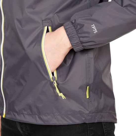 Trespass Herren Briar wasserdichte Jacke (Carbon) - Image 3