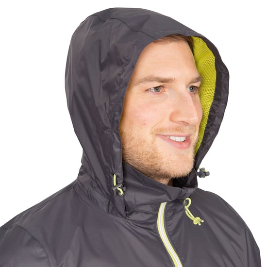 Trespass Herren Briar wasserdichte Jacke (Carbon) - Image 5