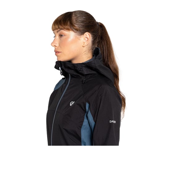 Dare 2B - "Traversing" Jacke, wasserfest für Damen (Schwarz/Orion-Blau) - Image 4