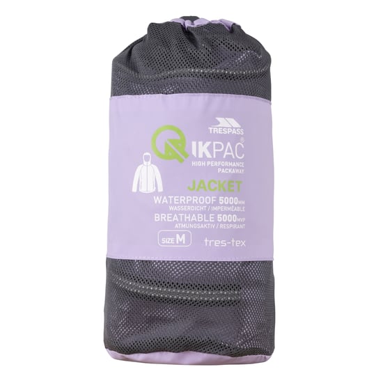 Trespass Unisex Regenjacke Qikpac X (Gelsomino) - Image 3