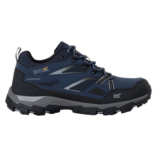 Regatta - Herren Wanderstiefel "Holcombe 3" (Marineblau/Stahlfarben) - Image 1
