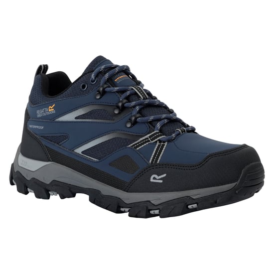 Regatta - Herren Wanderstiefel "Holcombe 3" (Marineblau/Stahlfarben) - Image 4