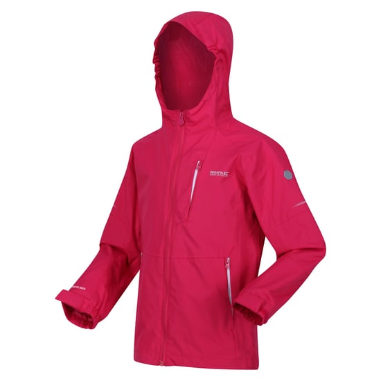 Regatta - "Calderdale II" Jacke, wasserfest für Kinder (Pinker Trank) - Image 3