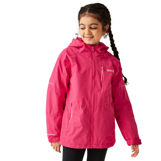Regatta - "Calderdale II" Jacke, wasserfest für Kinder (Pinker Trank) - Image 4