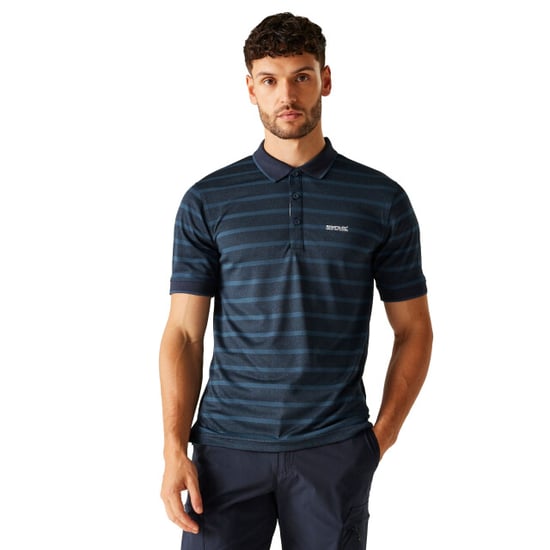 Regatta - "Kildra" Poloshirt für Herren (Dunkel-Jeansblau) - Image 4