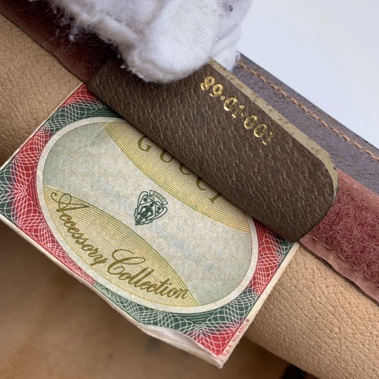 Gucci Vintage Stoff-Clutch Ophidia - Image 5