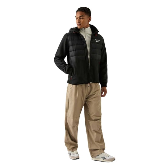 Reebok - "Mixed Media" Jacke für Herren (Schwarz) - Image 6