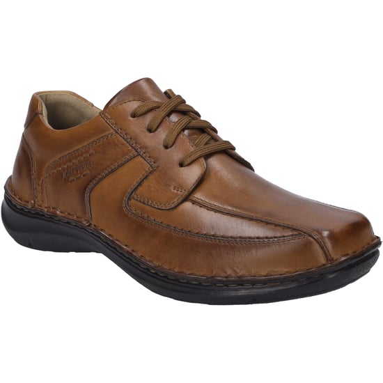 JOSEF SEIBEL Herren Halbschuh New Anvers 08 in cognac - Image 1