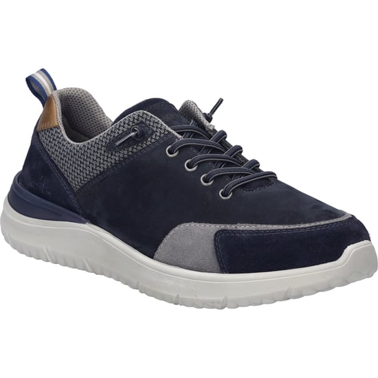 JOSEF SEIBEL Herren Halbschuh Wales 01 in dunkelblau-kombi - Image 1