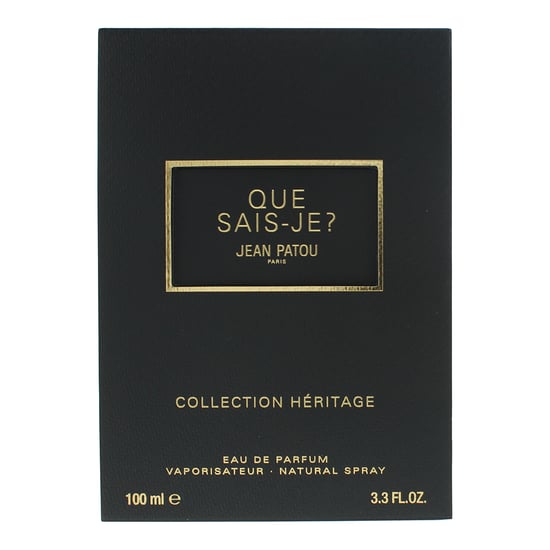 Jean Patou Kollektion Heritage Que Sais-Je? Eau de Parfum 100ml Spray für sie - Image 3