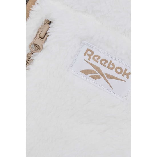 Reebok - "Double Monkey" Fleecejacke für Damen (Cremefarbe) - Image 4