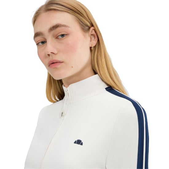 Ellesse - "Banff" Trainingsjacke für Damen, Durchgehender Reißverschluss (Naturweiß) - Image 3
