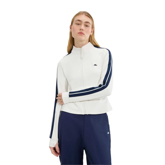 Ellesse - "Banff" Trainingsjacke für Damen, Durchgehender Reißverschluss (Naturweiß) - Image 4